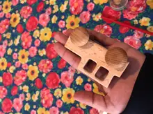 Montessori Toys Car-Blocks Birthday-Gift Beech-Wood Teething Educational Baby Newborn