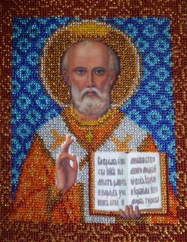 

S9012 set for embroidery with beads 'Nova sloboda' 'St. Nicholas zhannik ', 18x25 cm