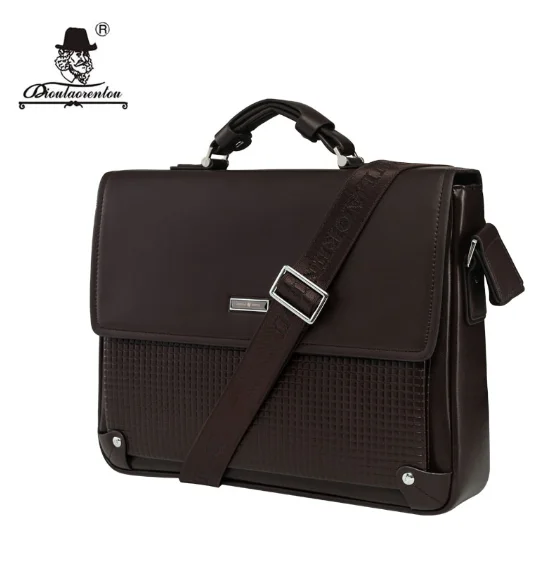 Men 'S leather handbag 13 inch DIOULAORENTOU OX694| |