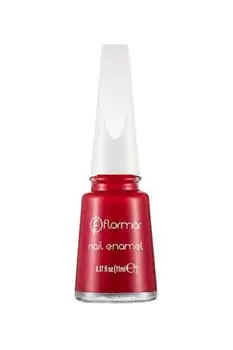 

Flormar Nail Polish-Nail Enamel 495 Fire-Red 8690604377862