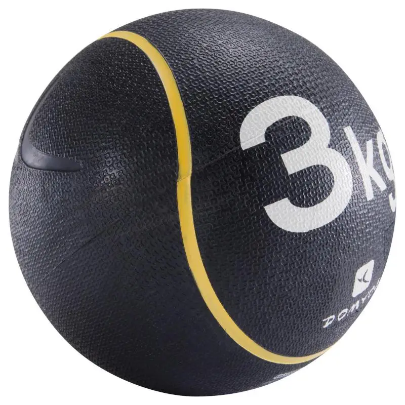 МЕДБОЛ ДЛЯ ПИЛАТЕСА И ТОНИФИКАЦИИ МЫШЦ УТЯЖЕЛЕННЫЙ 3 КГ DOMYOS. Decathlon