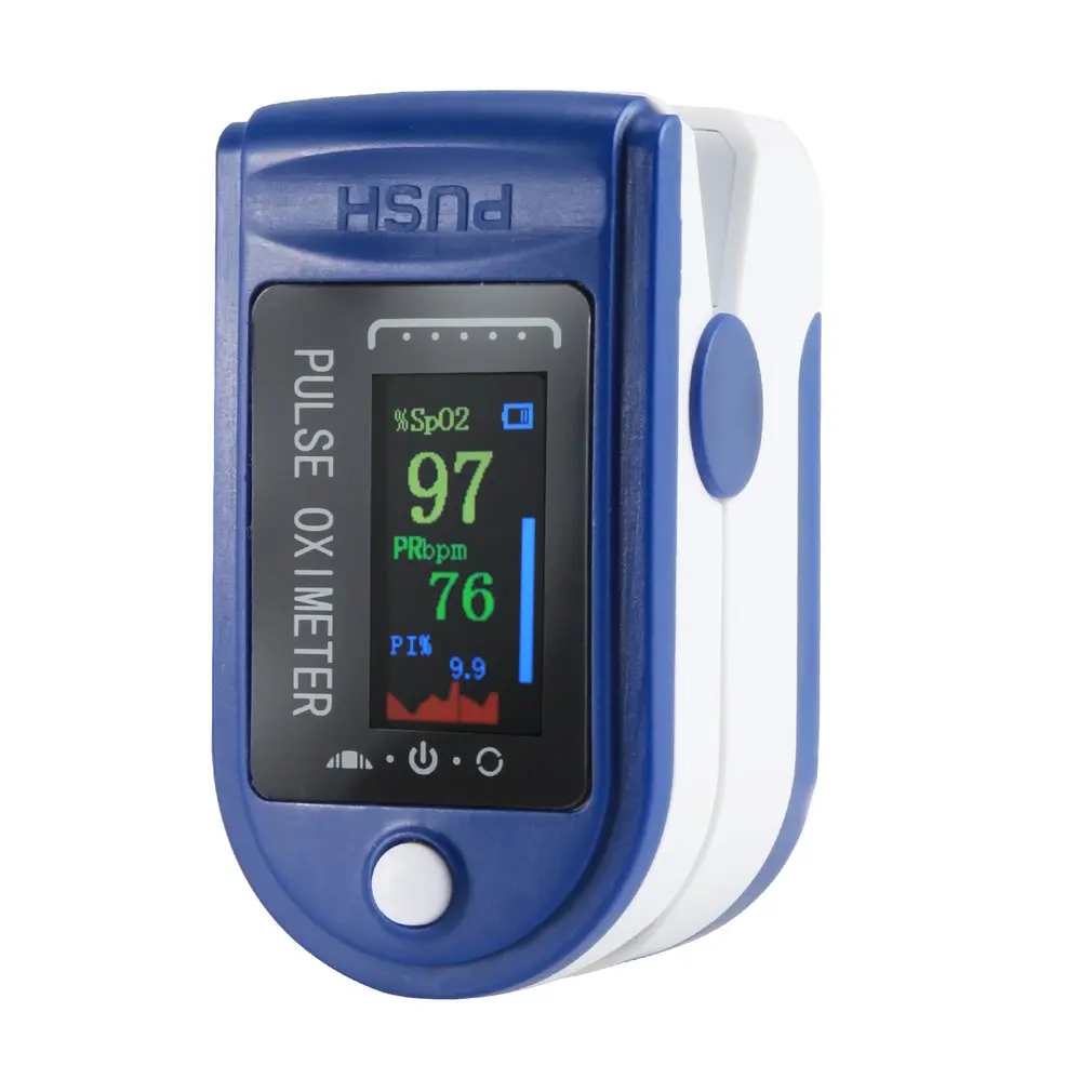 Finger Pulse Oximeter Medical Digital OLED Finger Clip Pulse Oximeter Heart Rate Monitor