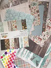 6 Inch Scrapbook Craft Paper  Scrapbooking Paper Packs Patterned Paper 24 Sheets