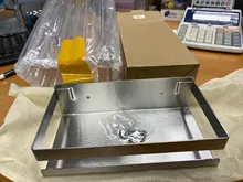 Bathroom Shelf Rack Storage-Organizer Wall-Mounted 304-Stainless-Steel Square Corner