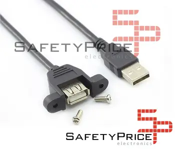 

Extension Cable usb 30cm male female panel mount extender SP