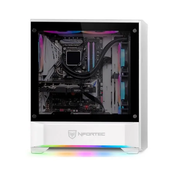 Micro ATX/ITX Midtower чехол Nfortec Antares RGB