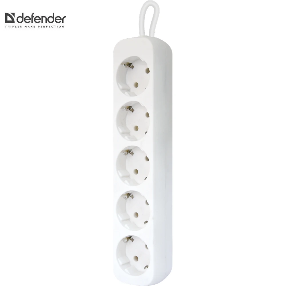 Сетевой фильтр Defender E518 1.8 м, 5 розеток