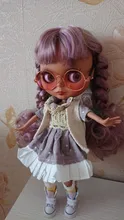 Accesorios de muñeca BJD, 26cm, vestido de muñeca de 10 pulgadas para blyther, sombrero de ropa de muñeca, vestido DIY para niños, ropa de juguete, regalos para niñas, 1/6