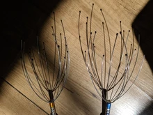 Masajeador cabezal de PC Cuello, masaje de cuero cabelludo, pulpo, relajación, Spa, venta al por mayor #82196, 1 unidad