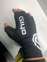 GIYO-guantes de Gel para ciclismo con pantalla táctil para hombre y mujer, guantes largos de medio dedo para ciclismo de montaña o carretera