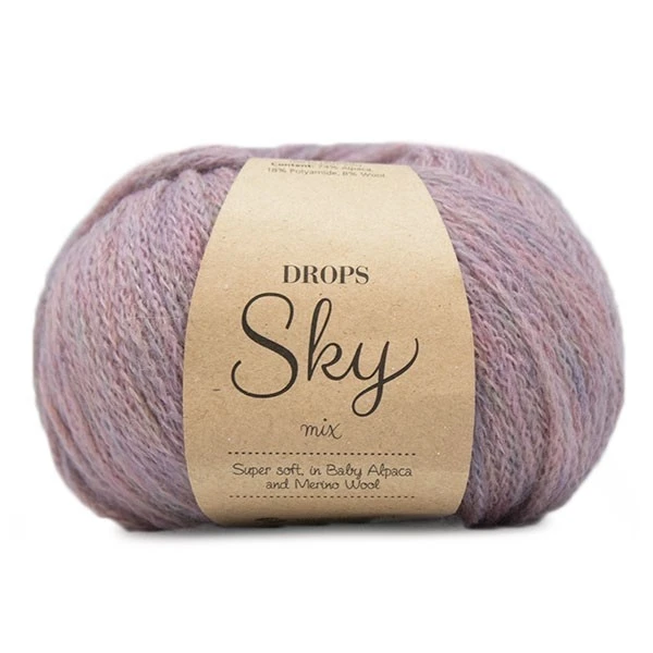 14m Light lilac/St. Lilac Пряжа DROPS «Sky» - Color: 14m Light lilac/St. Lilac