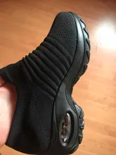 KWBEFRT-zapatillas de deporte transpirables para mujer, deportivas de correr de malla, zapatos de plataforma informales sin cordones, 2020