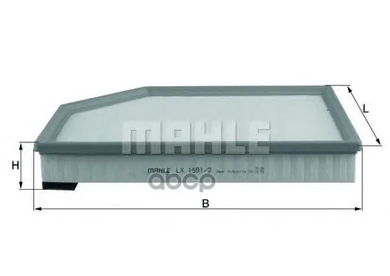 Фильтр Воздушный Mahle/Knecht Lx15912 Mahle/Knecht арт. LX15912