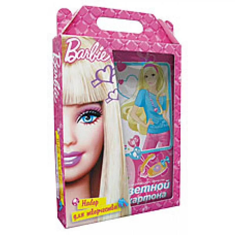 Розовый Набор подарочный Barbie - Цвет: Розовый