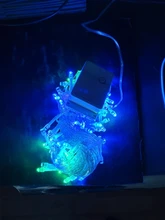 Decoration Led-String-Lights Wedding-Garland Party Holiday Outdoor 100M 20M 50M 30M Christmas