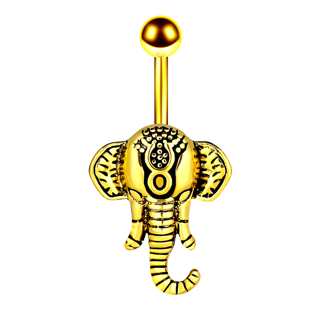 Gold Color Heart belly button ring 14G belly ring cute navel piercing bar sexy belly piercing dangle navel ring lot