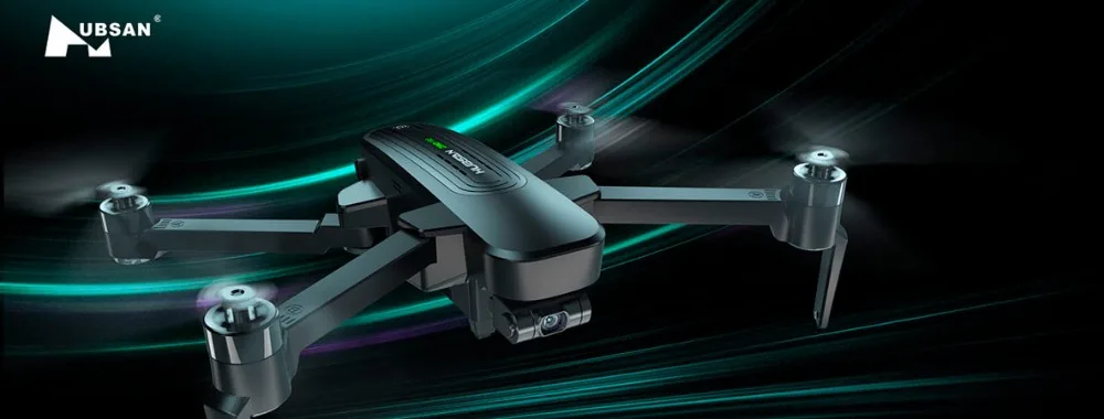 Квадрокоптер Hubsan H117S Zino Pro RTF Улучшенная версия, black edition, дальность до 4 км, активаня функция "следуй за мной"