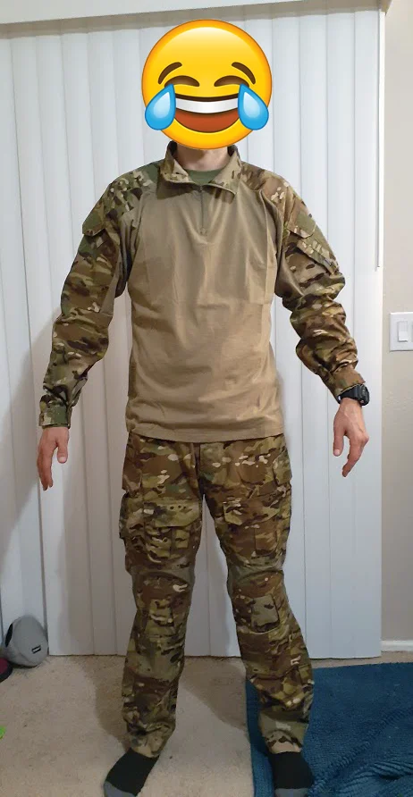 Emerson Combat Gen3 Shirt Airsoft Hunting Military Tactical BDU Shirt Multicam 