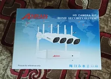 ANRAN-sistema de cámara de vigilancia Pan & Tilt, WiFi, 3MP, cámara de seguridad inalámbrica, NVR 8CH, Kit de vídeo cctv, cámara de visión nocturna para exteriores