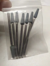 Brocas rotativas para manicura, corindón, elimina piel muerta, 7 Uds.