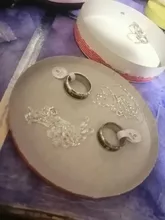 Anillo luminoso de acero inoxidable para hombre y mujer, joyería que brilla en la oscuridad