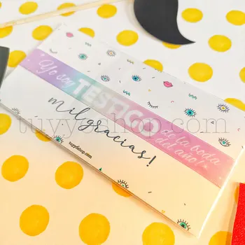 

Personalized bracelets for witnesses. Model Rainbow