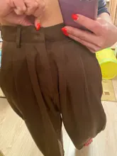 2021 Retro de Color sólido salvaje recto ancho pierna Pantalones mujer primavera nueva moda Coreana de cintura alta pantalones largos