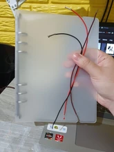 Carpeta con apariencia láser, organizador de cuaderno, libros, filofax, diario, bocetos o agenda escolar, accesorios y suministros de oficina, medidas A5 o A6