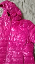 NewBang-Chaqueta de plumón largo con capucha para mujer, chaqueta ultraligera de invierno, abrigos de talla grande, 7XL, 8XL