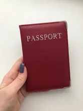 Funda de pasaporte de piel sintética para mujer, cubierta bonita para pasaporte, color rosa