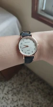 Reloj pequeño Vintage para mujer, correa de cuero, para deportes al aire libre, regalo