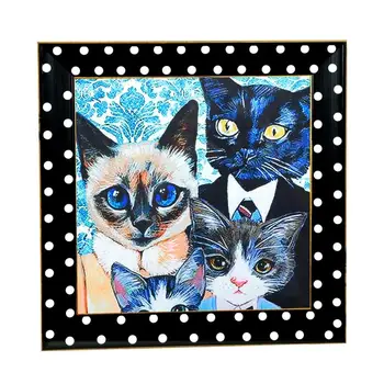 

Canvas Print Luxury Framed Feline 51 * 51 cm