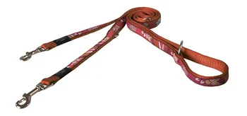 

Rogz halting for medium dogs 100-130-160 cm, Brown with red