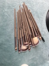 Anmor-Juego de brochas de maquillaje, para base de sombra de ojos, colorete en polvo, delineador de ojos, pestañas, labios, herramienta cosmética, 4-16 Uds.