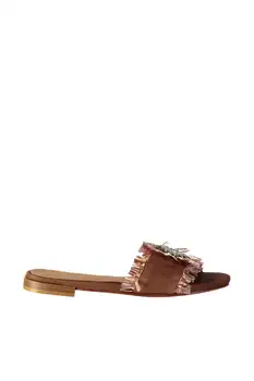 

Pearl Genuine Leather Black Women 'S Sandals 120130005447