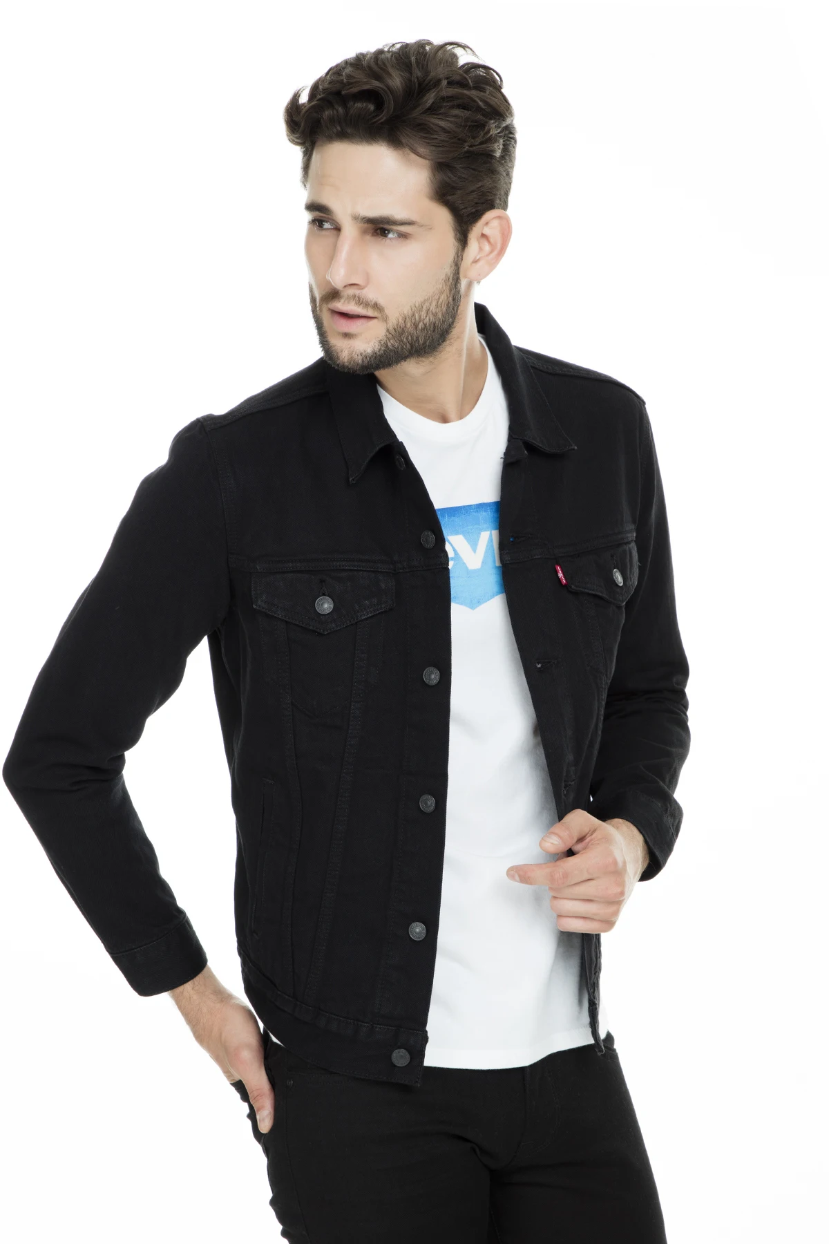 Levi's джинсовая куртка мужская джинсовая куртка 72334