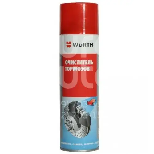 Wurth Очиститель тормозов 0890.108.730 Быстрый очиститель