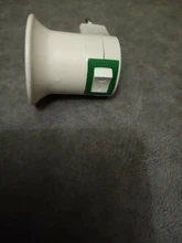 Converter-On/Off Bulb-Lamp Eu-Plug-Holder-Adapter Led-Light-Socket White To E27 for 1PC