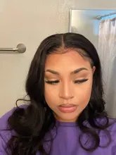 La onda del cuerpo de la peluca de encaje Frontal pelucas 28 30 pulgadas de largo T parte ondulado brasileño cuerpo onda de encaje frente pelucas de cabello humano para las mujeres