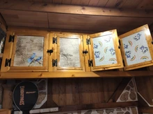 Bird Wallpaper Removable Stick-Contact-Paper Furniture-Decor Cabinets Haohome Peel Self-Adhesive