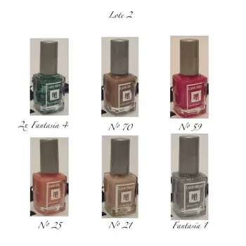 

6x1 Pintauñas Lady's Merit several tones available from 12 ml each ONE