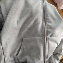 Sudadera de lana de oveja de imitación para mujer, de color sólido, holgada coreana, tops de Cremallera gruesa de terciopelo, Sudadera con capucha, novedad de otoño e invierno de 2020