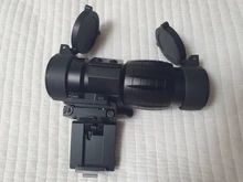 WIPSON-Mira 3X telescópica para rifle, objetivo con lupa óptica, compacto, con cubierta abatible, para arma de caza de 20mm