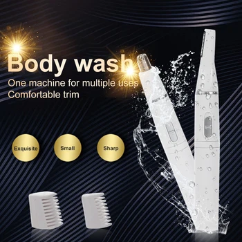 

Multifunction Electric Shaver Razor Unisex Eyebrow Trimmer Washable Nose Hair Trimmer Painless Safety Hair Remover Tool Epilator