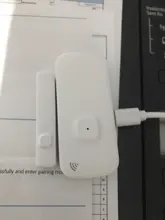 Sensor de alarma de seguridad para puertas y ventanas, Detector inalámbrico con WIFI, interruptor magnético, Compatible con Alexa, Google Home, Tuya