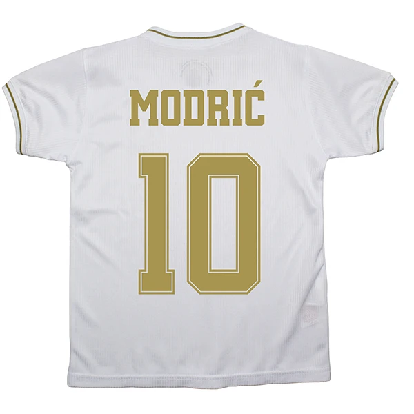 10 Luka Modric Kit Camiseta y Pantalón Infantil Primera Equipación-Реал Мадрид-Реплика Autorizada-Jugadores - Цвет: 10 Luka Modric