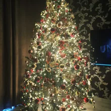 String-Lights Fairy-Garland Party-Decoration Christmas-Tree Green-Wire Holiday Outdoor Led