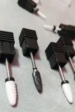 Broca de clavo de cerámica eléctrica manicura taladros de máquina fresadora cortador de uñas manicura cortador de uñas artístico herramientas