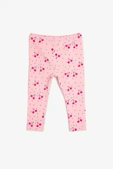 

Koton Kids Pink Baby Girl Leggings