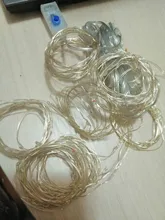 LED Garland Curtain Battery Fairy-Lights Window The on USB Christmas 3MX3M